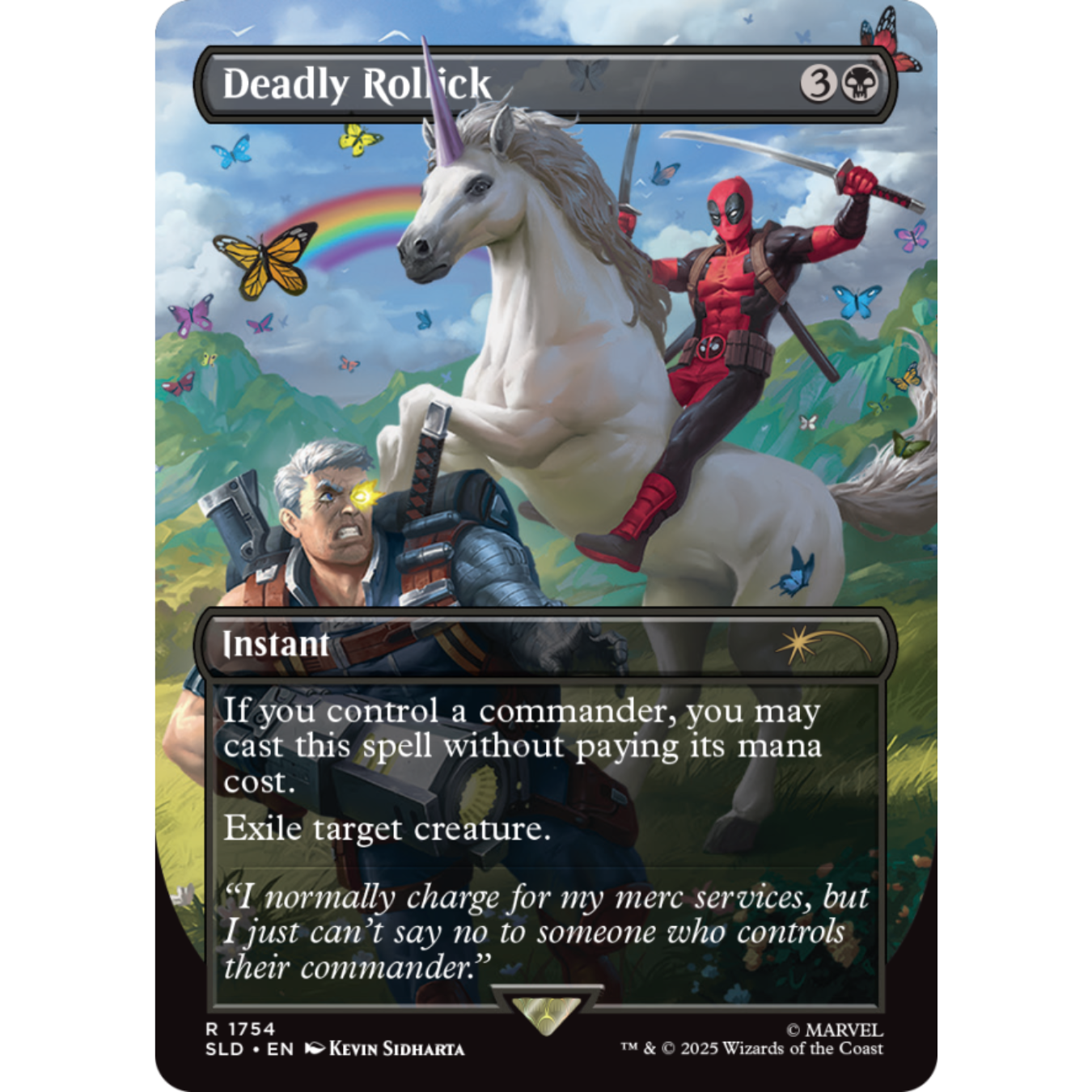 
                  
                    Magic the Gathering Secret Lair x Marvel's Deadpool (Non-Foil)
                  
                