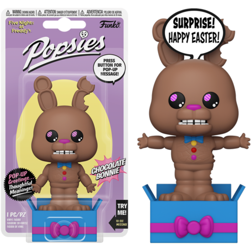 Five Nights at Freddy's - Chocolate Bonnie Popsies Vinyl Figure