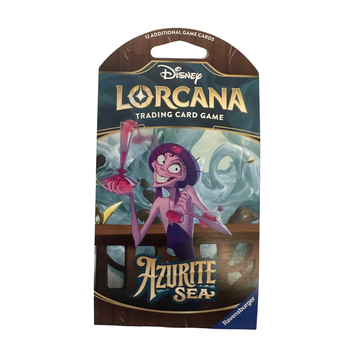 lorcana set 6 cards Disney Lorcana Azurite Sea Booster Pack Set 6 – Command Elite Hobbies