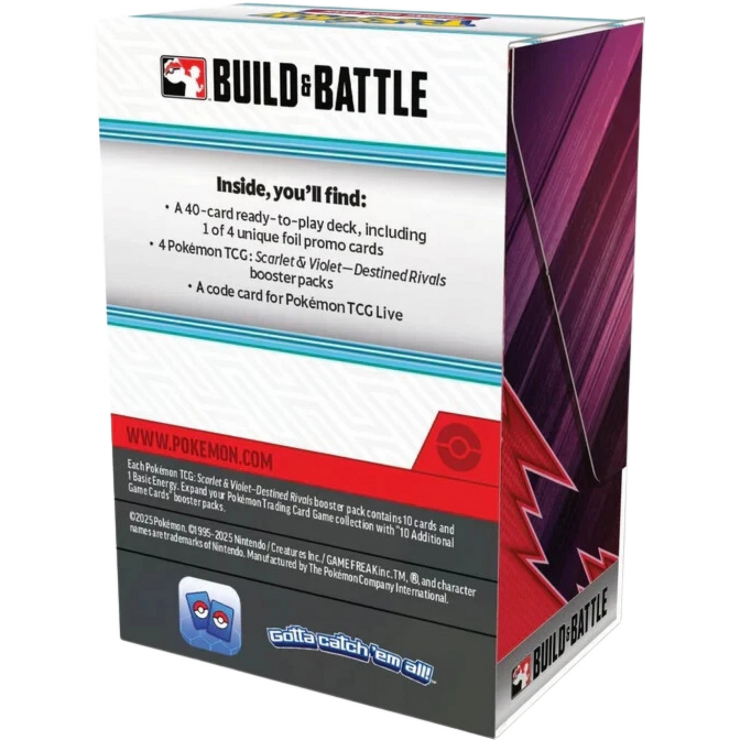 Pokemon TCG Scarlet & Violet : Destined Rivals Build & Battle Box