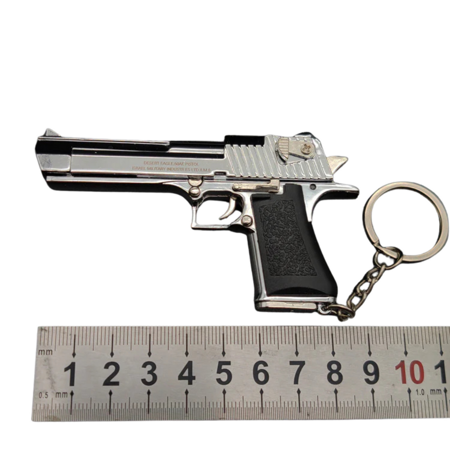 
                  
                    Mini Desert Eagle Keychain – Functional Slide with Imitation Round
                  
                