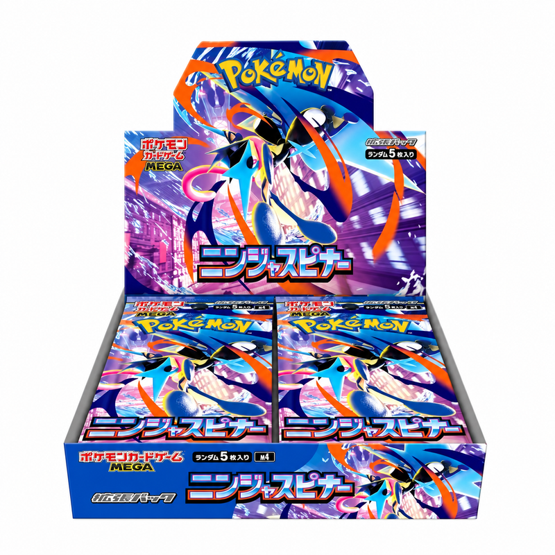MEGA Ninja Spinner M4 Booster Box - Japanese Pokémon TCG