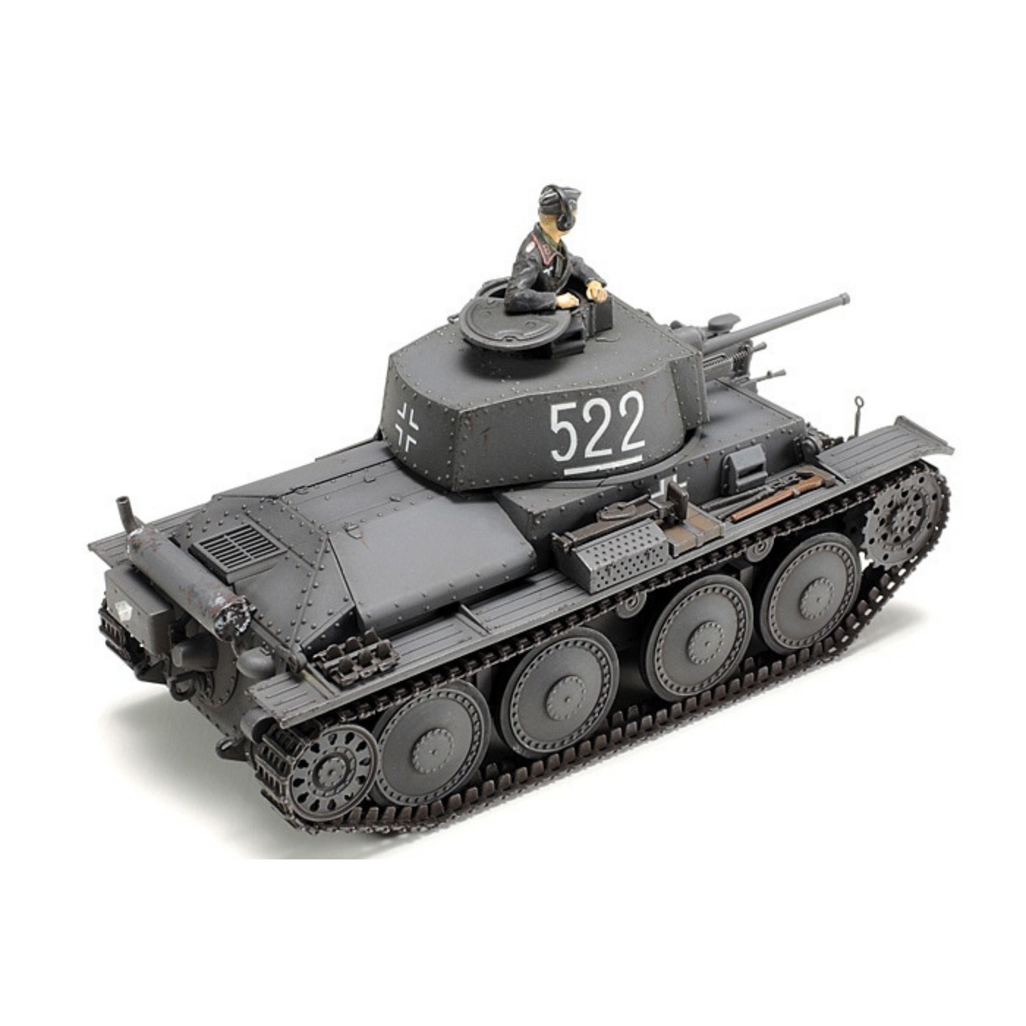 
                  
                    TAMIYA 1/48 SCALE GERMAN PANZERKAMPFWAGEN 38(t) Ausf.E/F SELF BUILD KIT
                  
                