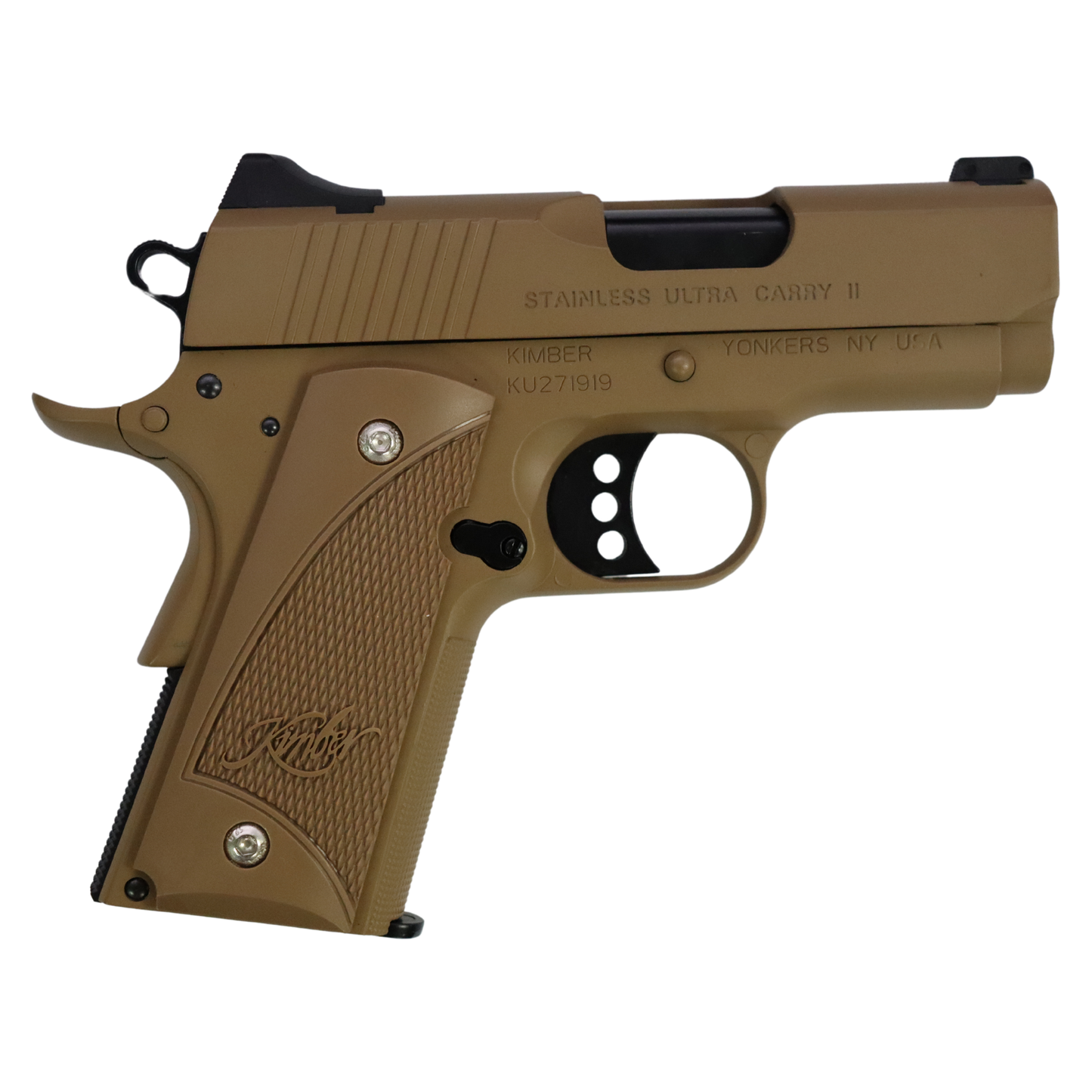 
                  
                    Kimber JB 1911 manual gel blaster - Tan
                  
                