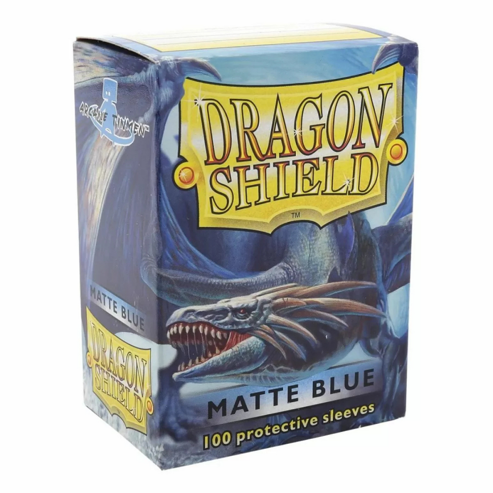 Dragon Shield: Card Sleeves – Matte – Blue
