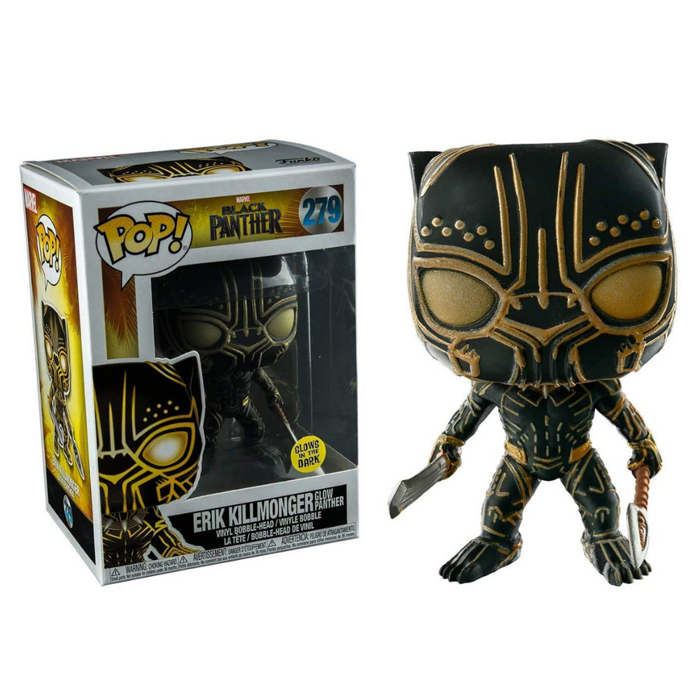 Black Panther - Erik Killmonger (Glow Version) POP! Vinyl