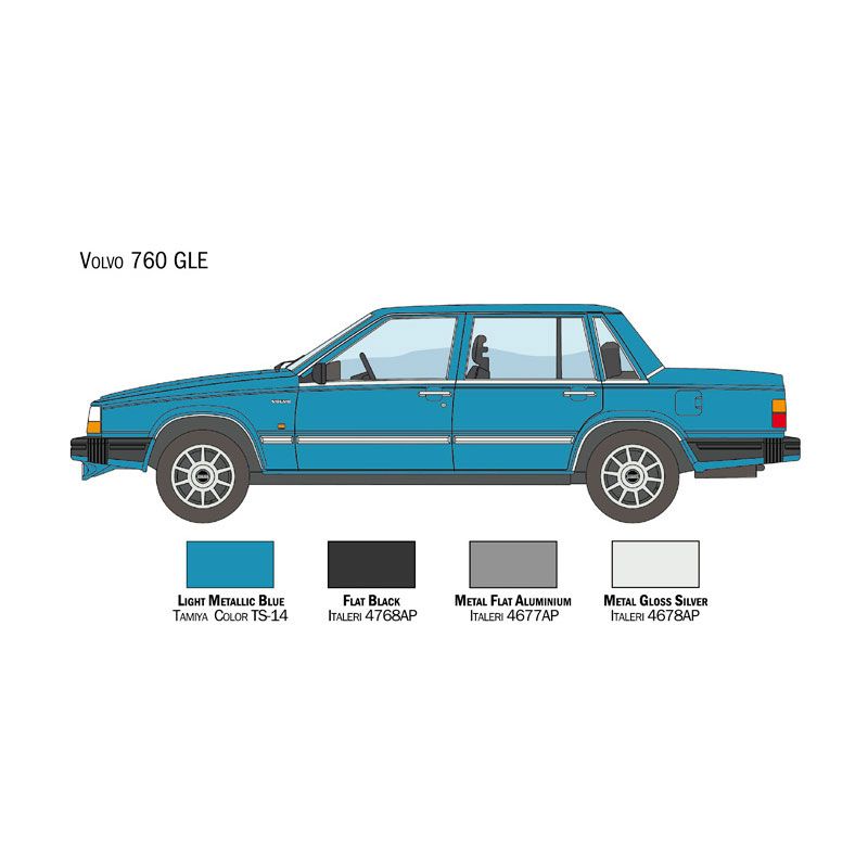 
                  
                    ITALERI VOLVO 760 GLE 1:24 SELF BUILD KIT
                  
                