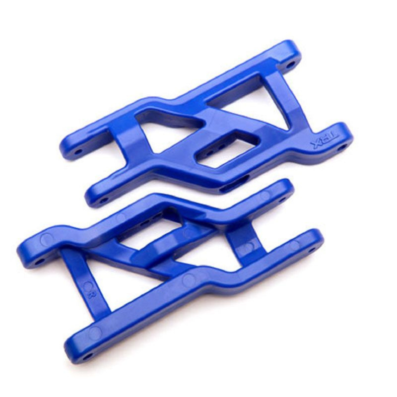 TRAXXAS SUSPENSION ARMS BLUE FRONT HEAVY DUTY (2)