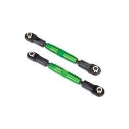 T/XAS CAMBER LINKS, REAR (TUBES GREEN-ANOD 7075-T6 ALUM)