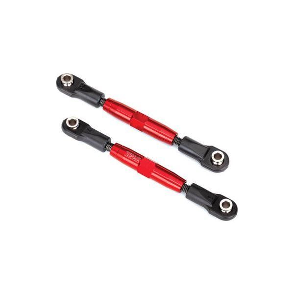 T/XAS CAMBER LINKS, REAR (TUBES RED-ANOD, 7075-T6 ALUM)