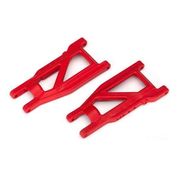 T/XAS SUSPENSION ARMS, RED, FRONT/REAR (L&R), HEAVY DUTY (2)