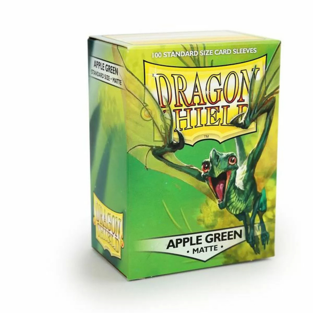 Dragon Shield: Card Sleeves – Matte – Apple Green