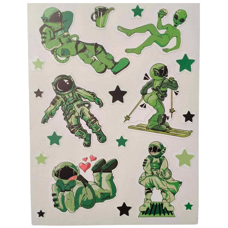 Space Graphic Design Stickers