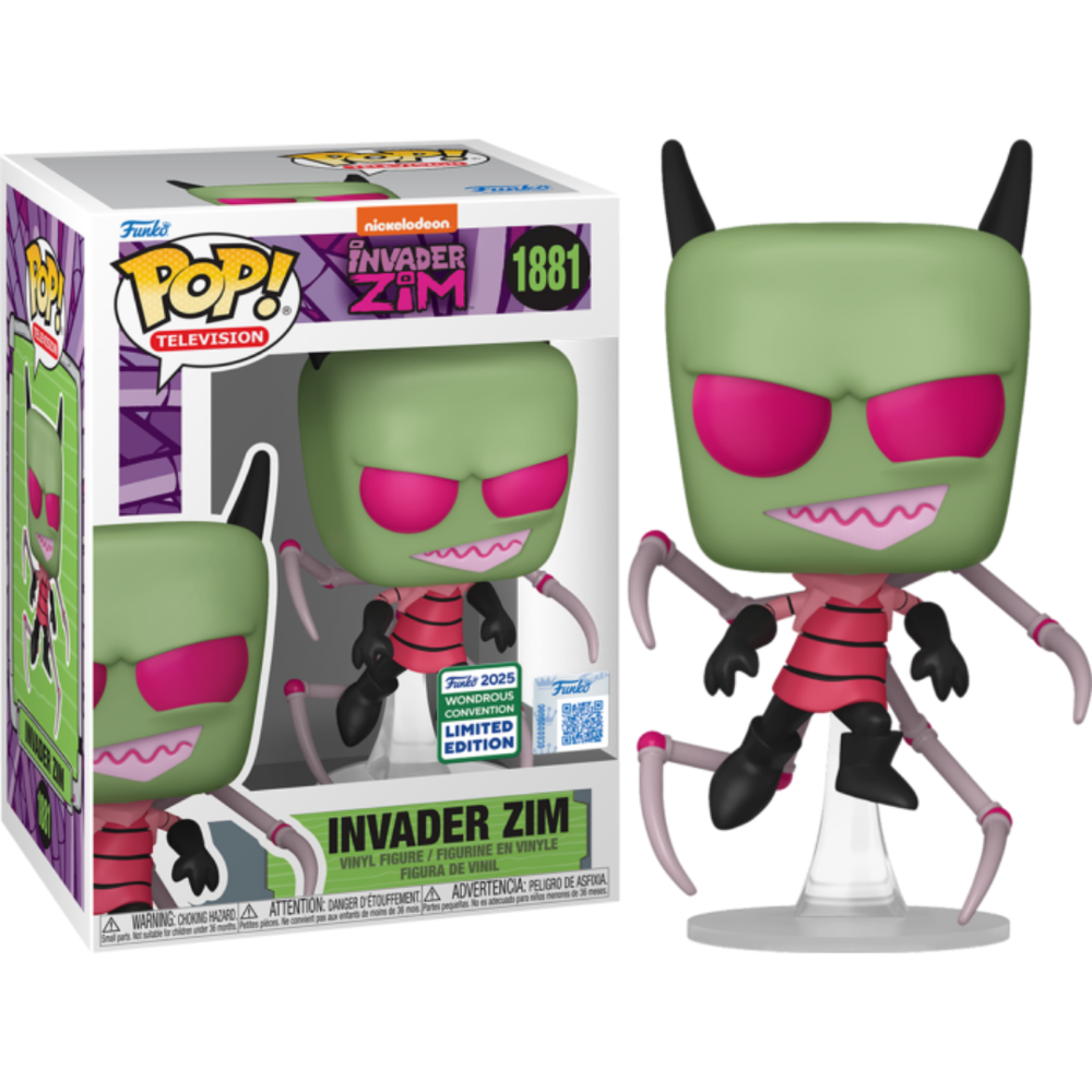 Invader Zim - Invader Zim with Spider Legs Pop! Vinyl Figure (2025 Wondrous Convention Exclusive)