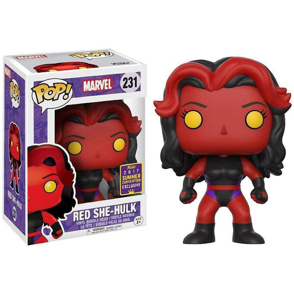 Marvel - Red She-Hulk (2017 Summer Convention Exclusive) POP! Vinyl