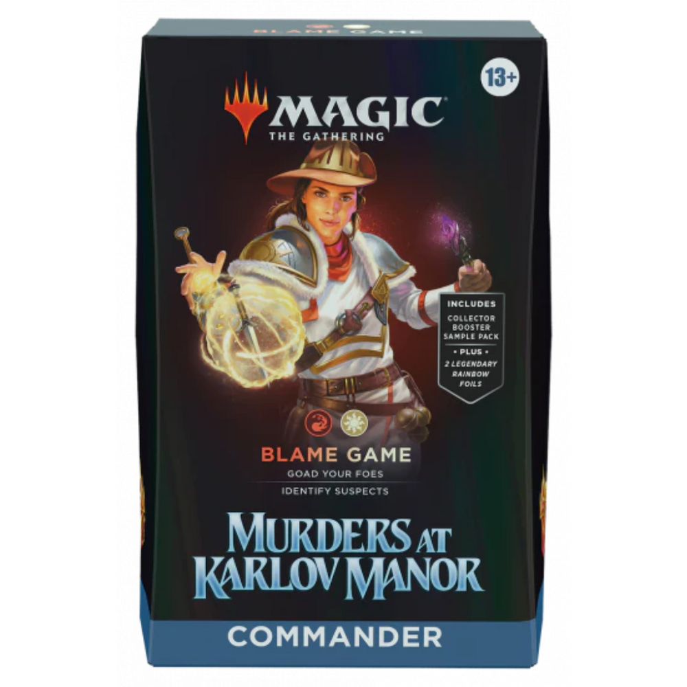 Murders at Karlov Manor: Blame Game - Magic the Gathering Commander Decks