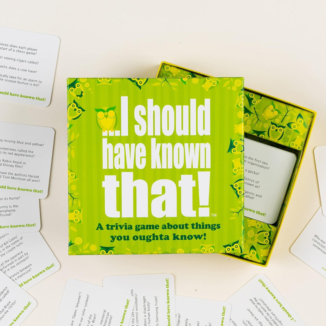 
                  
                    I should Have Known That! - General Trivia Card Game
                  
                
