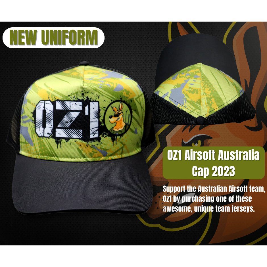 Copy of OZ1 Airsoft Australia Cap