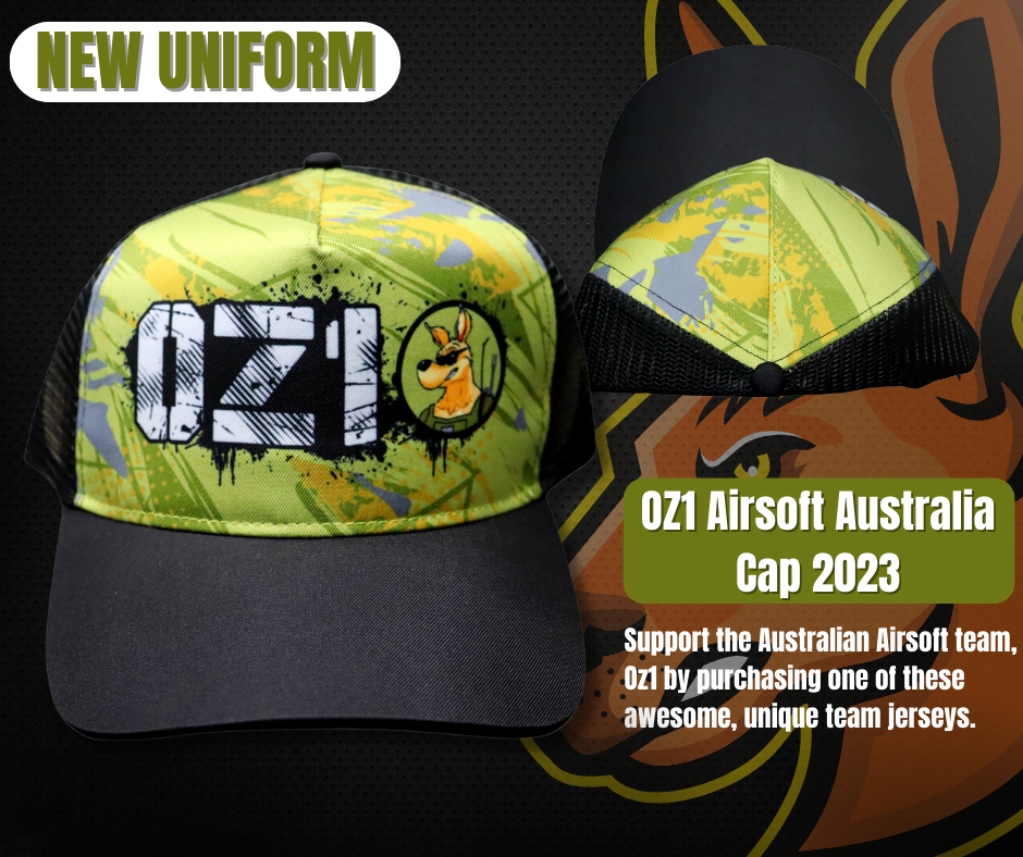 Copy of OZ1 Airsoft Australia Cap