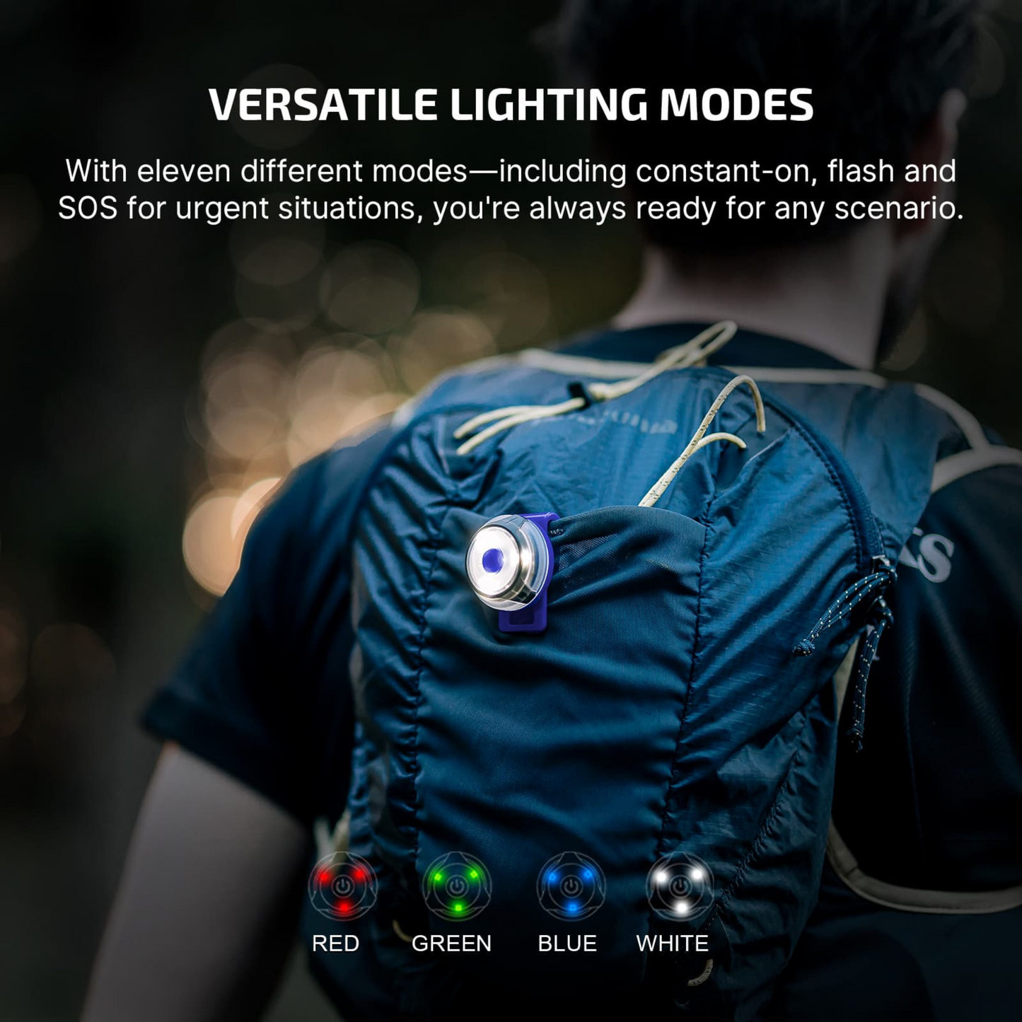 
                  
                    Olight Gober 2 Rechargeable Easy Clip Reflective Safety Light With 4 Modes and 6 Colors
                  
                