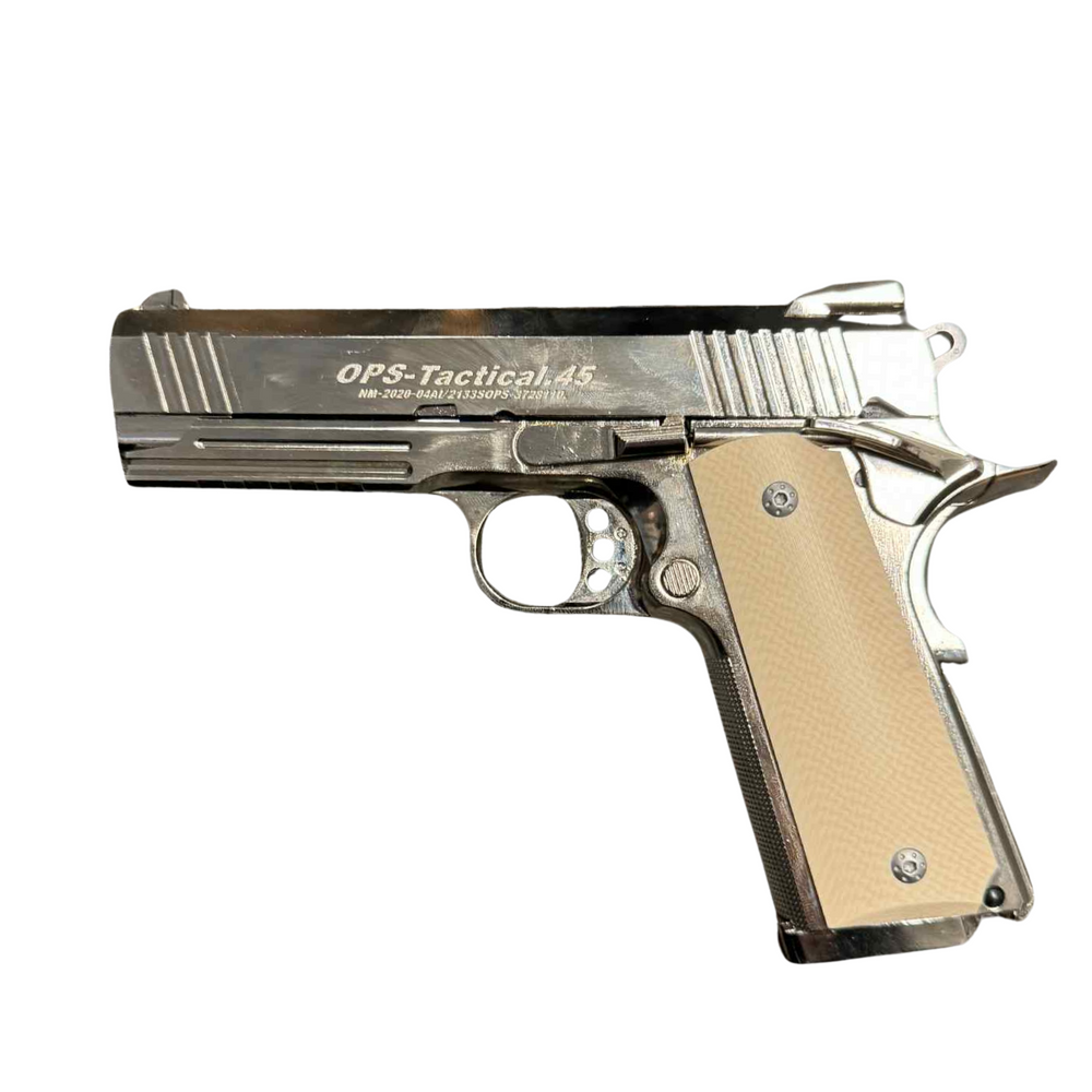Budget Custom Golden Eagle Chrome 1911