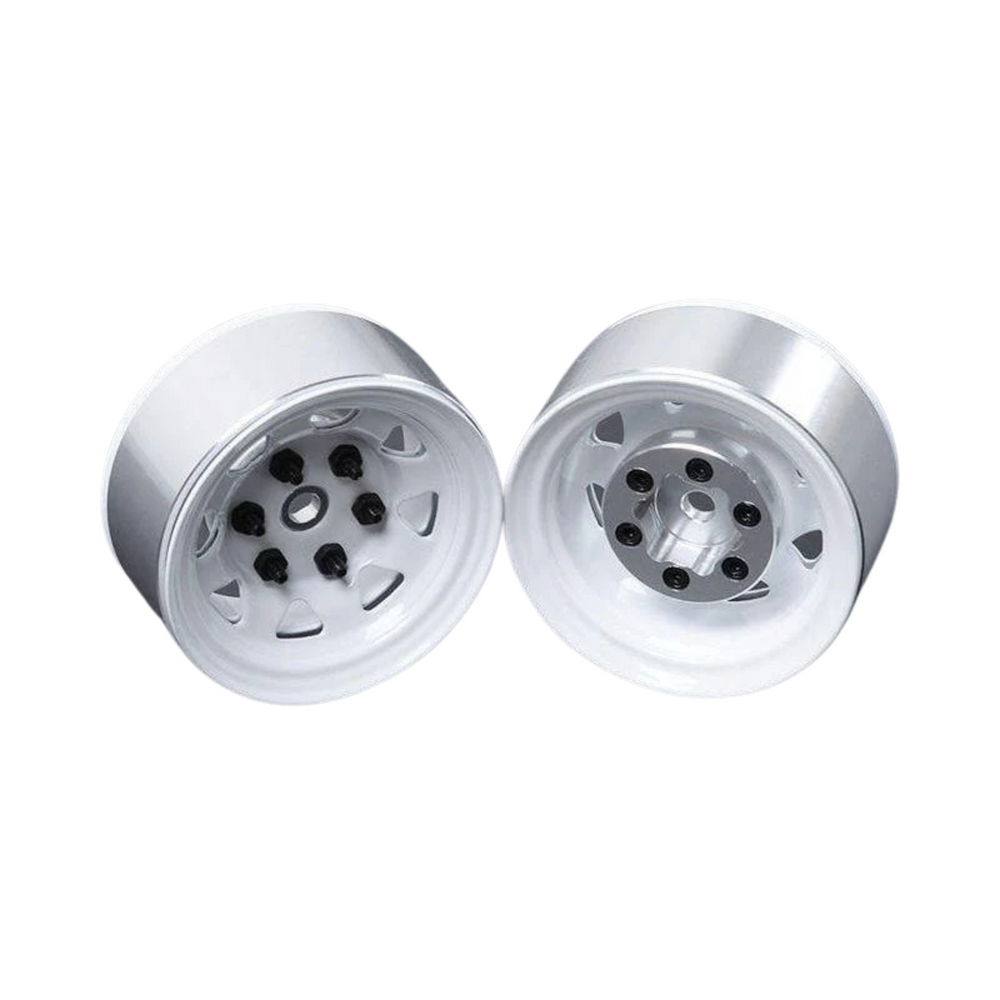 
                  
                    4x Stamped Steel 1.55" Stock White Beadlock Wheels
                  
                