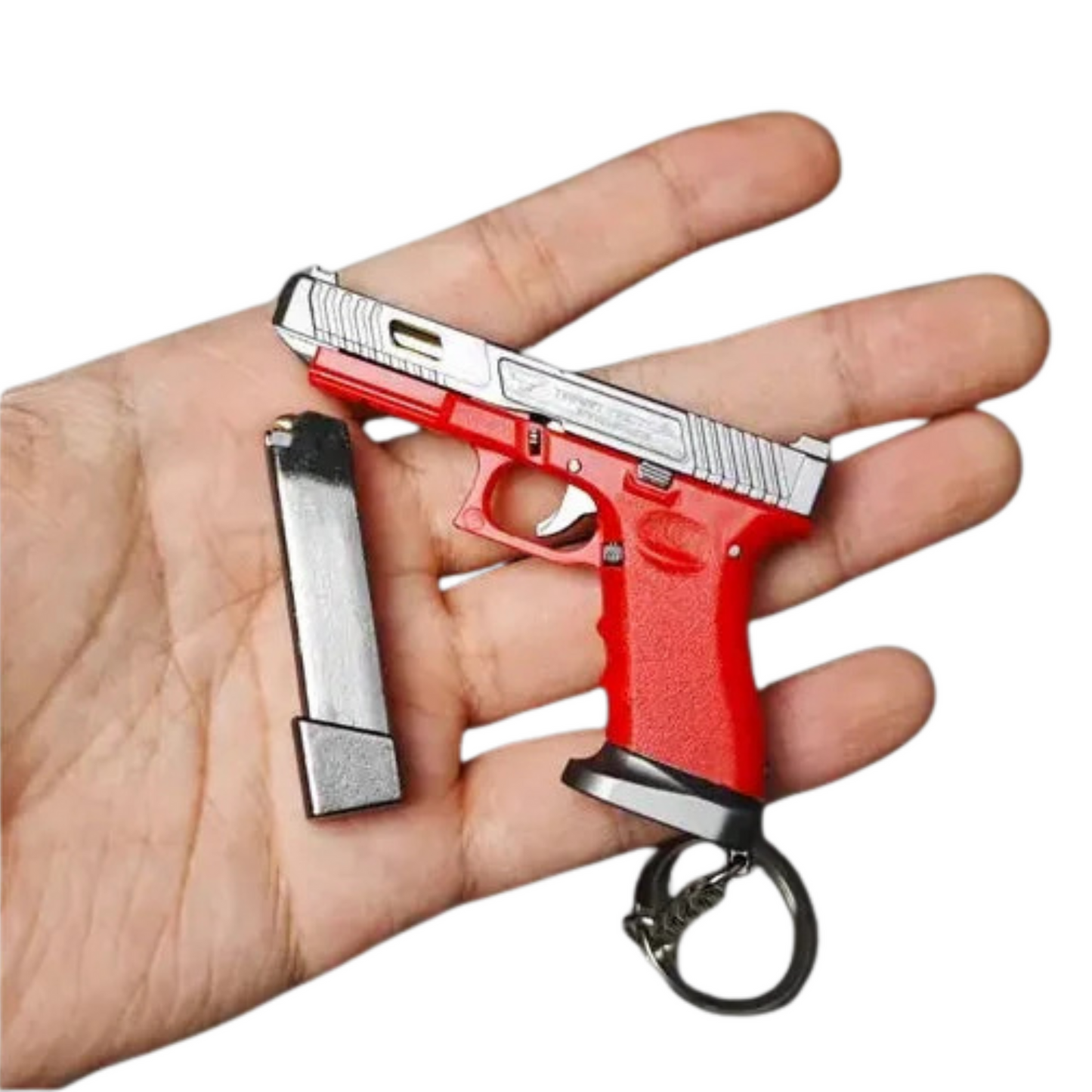 Mini Combat Master G17 Keychain – Slide Action with Imitation Round