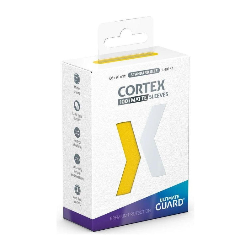 Ultimate Guard: Sleeves – Cortex Matte – Yellow