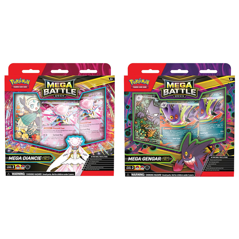 Pokémon TCG: Mega Battle Deck—Mega Diancie / Gengar ex