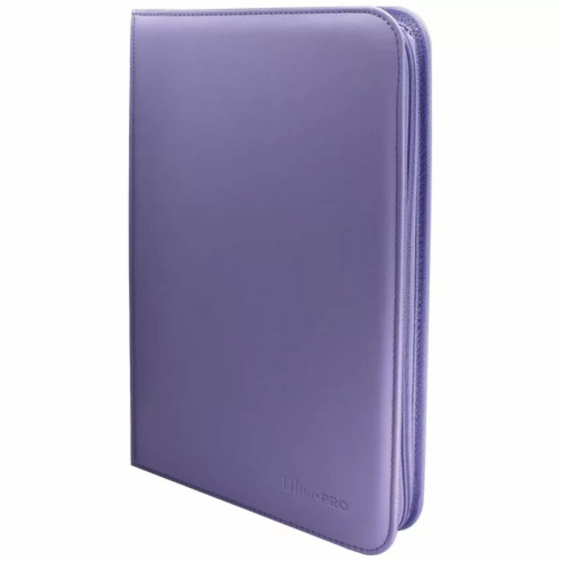Ultra Pro: Vivid 9-Pocket Zippered PRO-Binder: Lavender Purple