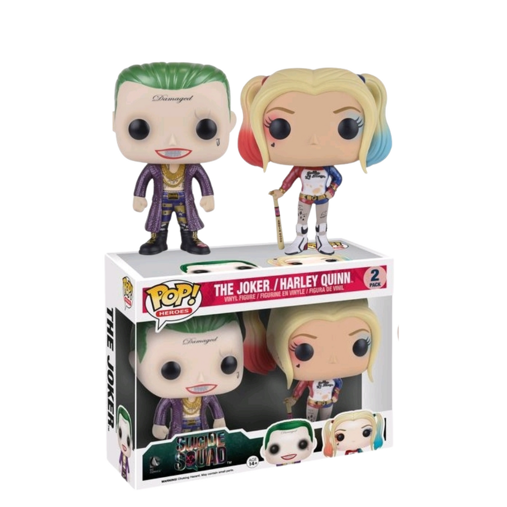 The Joker & Harley Quinn - 2 Pack POP! Vinyl