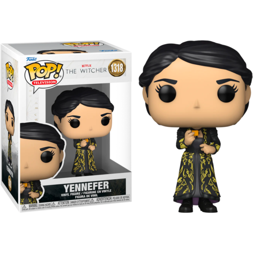 The Witcher (2019) - Yennefer in Black Dress Pop! Vinyl Figure