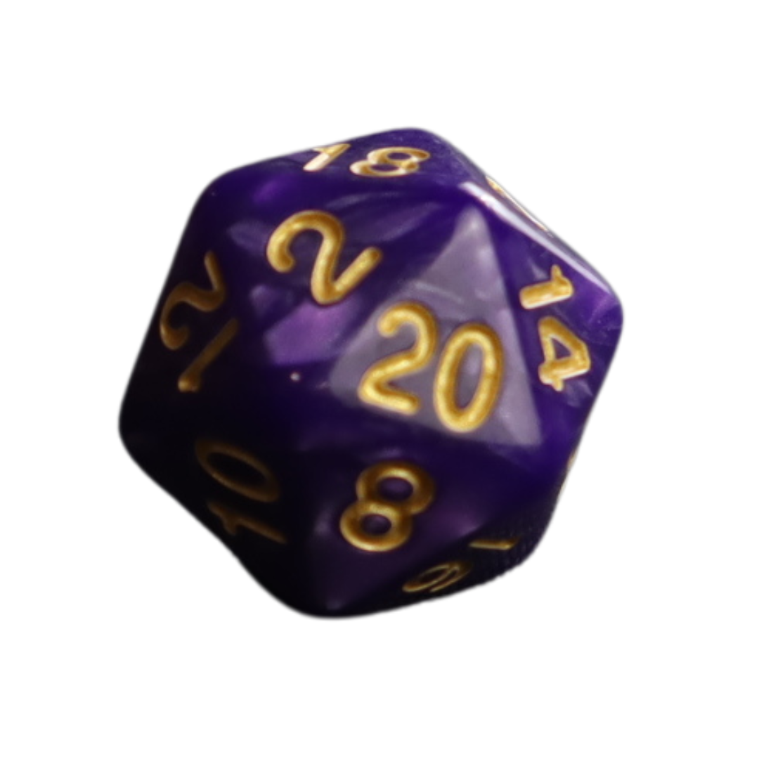 
                  
                    20 Sided Dice - 1 pcs
                  
                