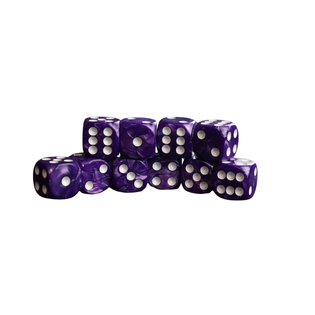 
                  
                    6 Sided Dice - 10 pcs set
                  
                