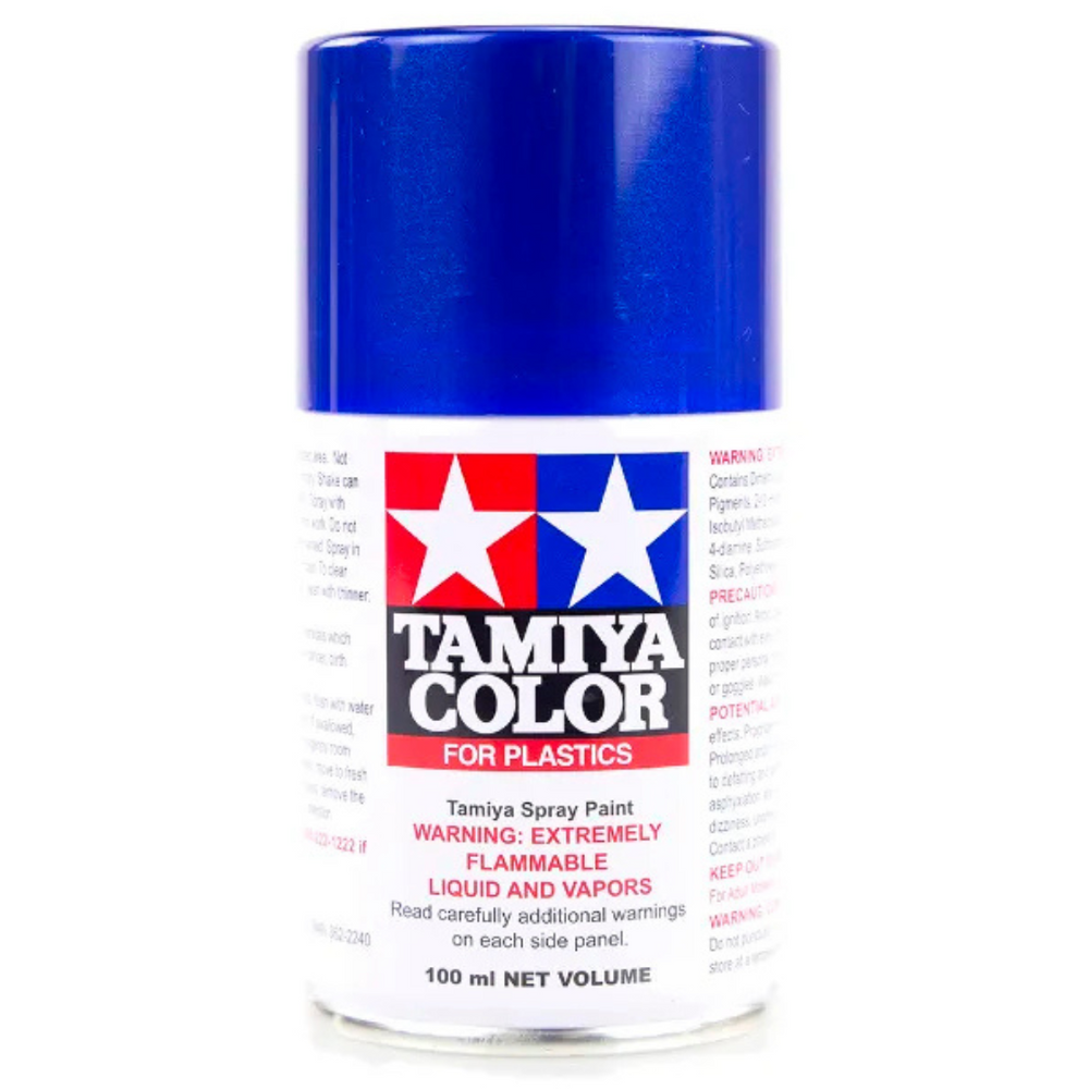 Tamiya TS-51 Racing Blue Lacquer Spray Paint 100ml
