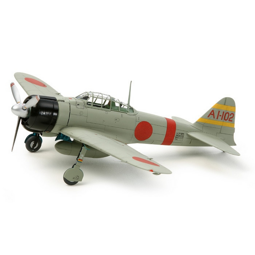 TAMIYA 1/72 SCALE MITSUBISHI A6M2B ZERO FIGHTER (ZEKE) SELF BUILD KIT