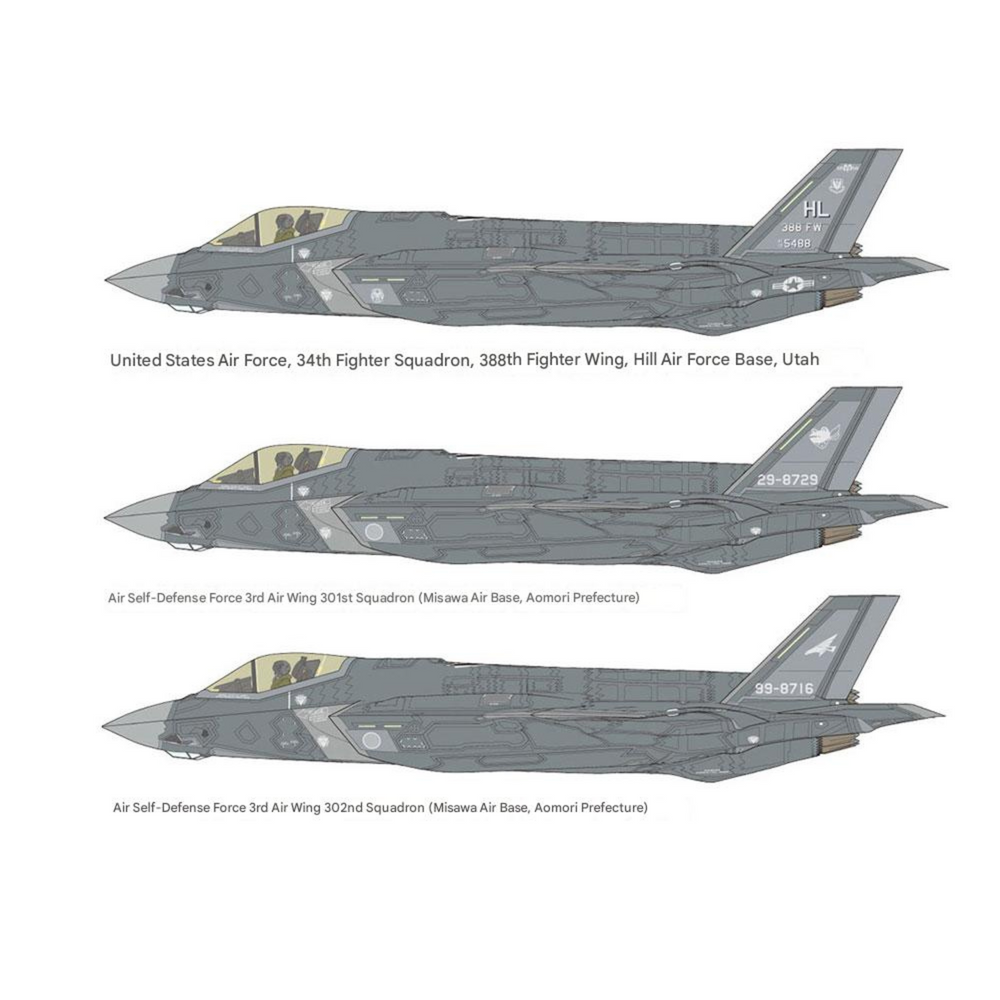 
                  
                    TAMIYA 1/72 SCALE LOCKHEED MARTIN® F-35®A LIGHTNING II® SELF BUILD KIT
                  
                