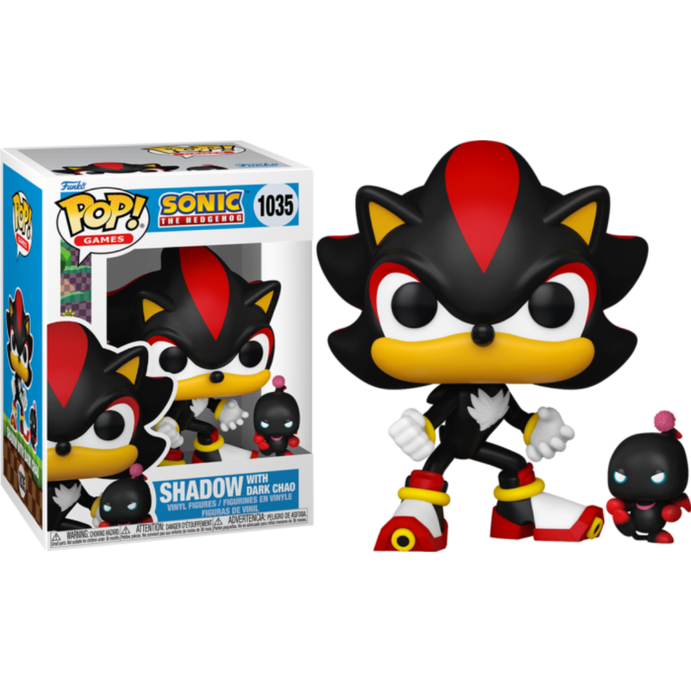 Sonic the Hedgehog - Shadow with Dark Chao Pop! Vinyl Figure