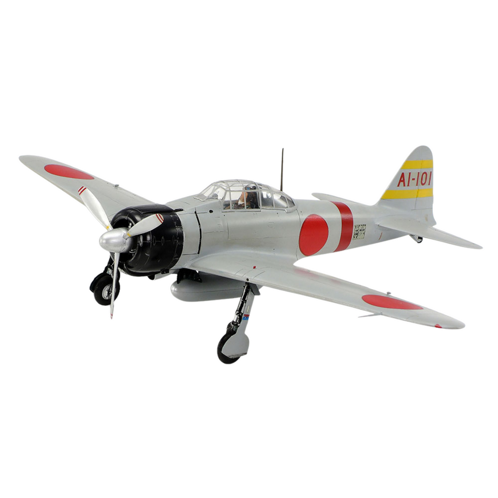 TAMIYA 1/48 SCALE MITSUBISHI A6M2 ZERO (ZEKE) SELF BUILD KIT