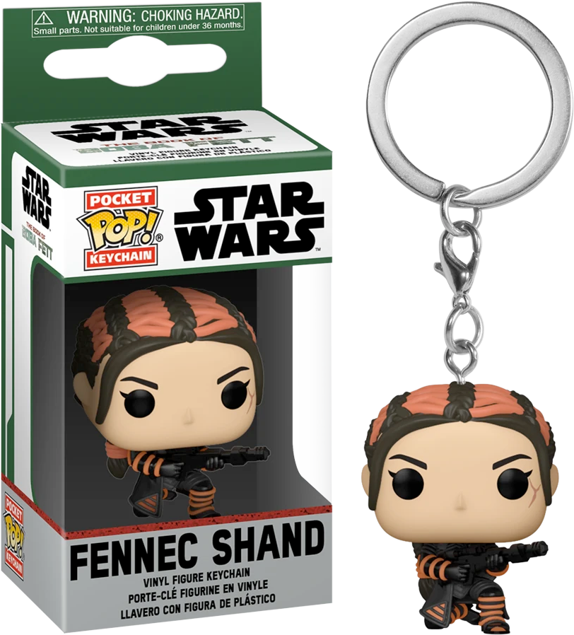 Star Wars: BoBF - Fennec Shand Pop! Keychain