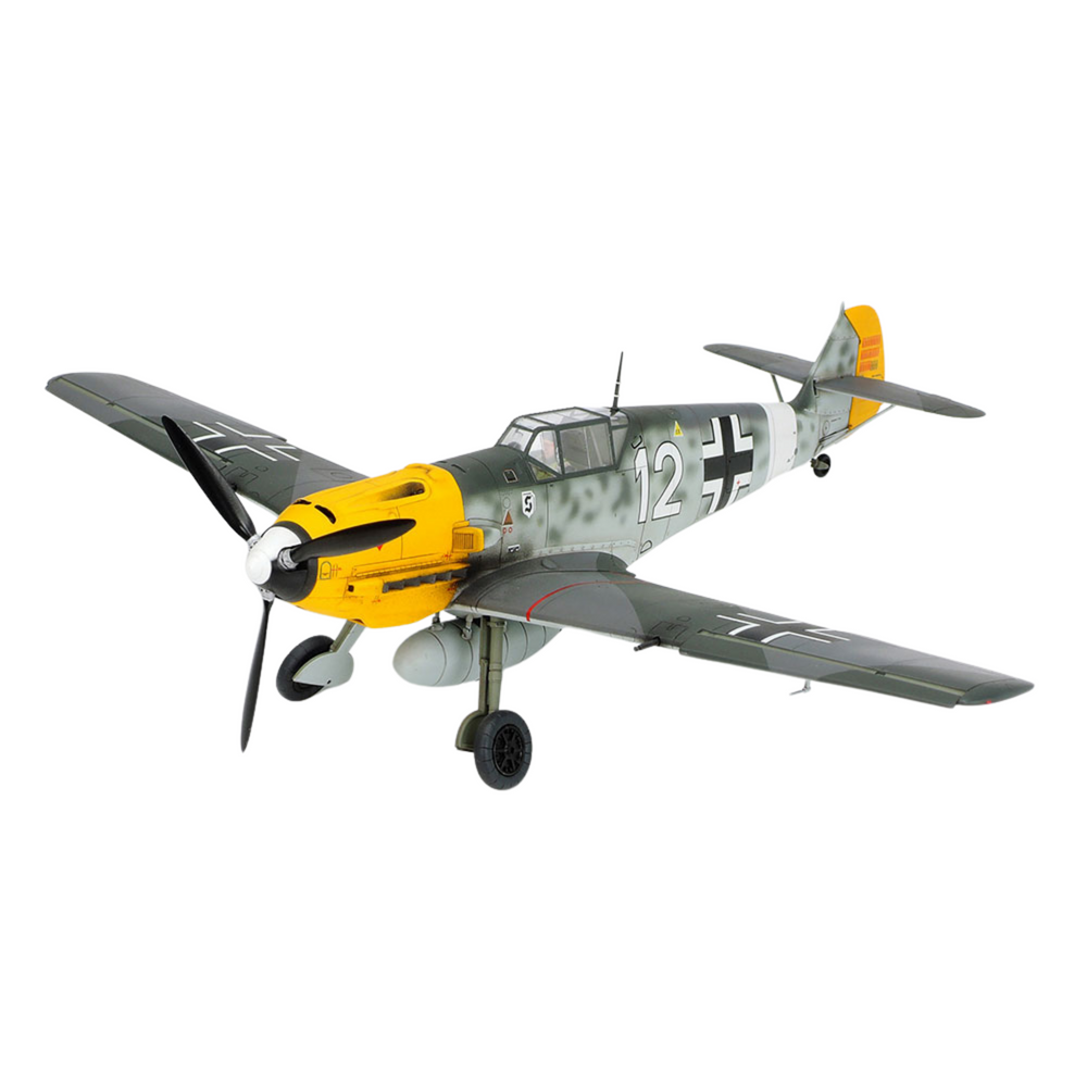 TAMIYA 1/48 SCALE MESSERSCHMITT BF 109 E-4/7 TROP SELF BUILD KIT