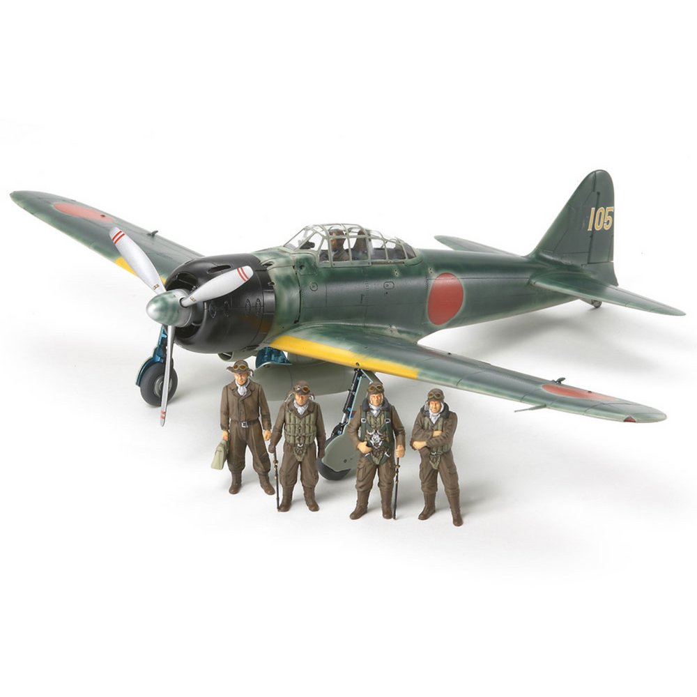 TAMIYA 1/48 SCALE MITSUBISHI A6M3/3A ZERO (ZEKE) SELF BUILD KIT
