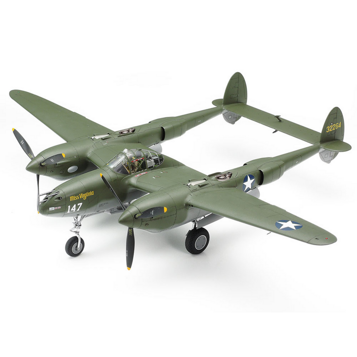 TAMIYA 1/48 SCALE LOCKHEED® P-38®F/G LIGHTNING® SELF BUILD KIT