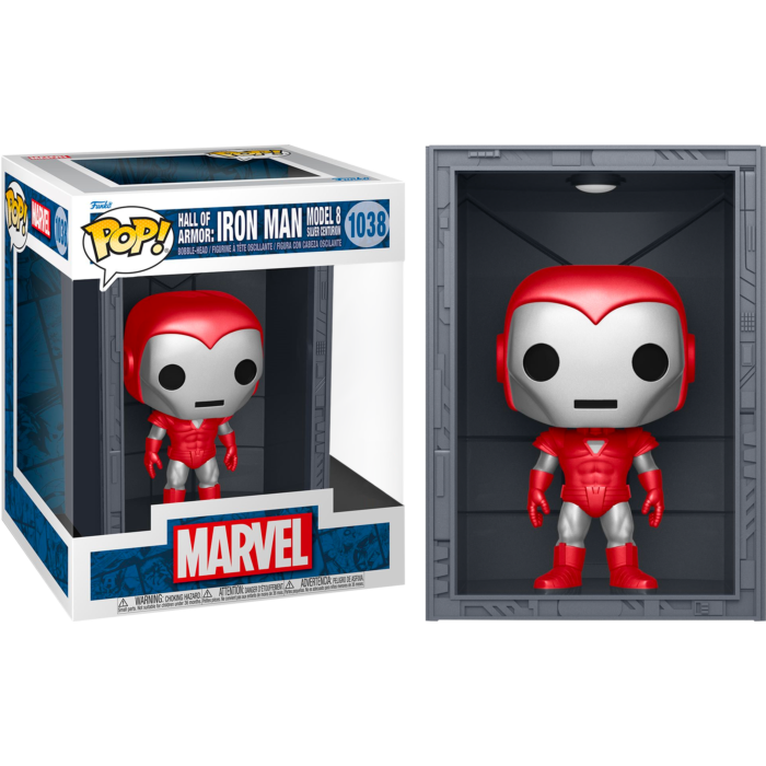 Iron Man: Hall of Armor - Model 8 Silver Centurion Deluxe Pop! Vinyl Figure