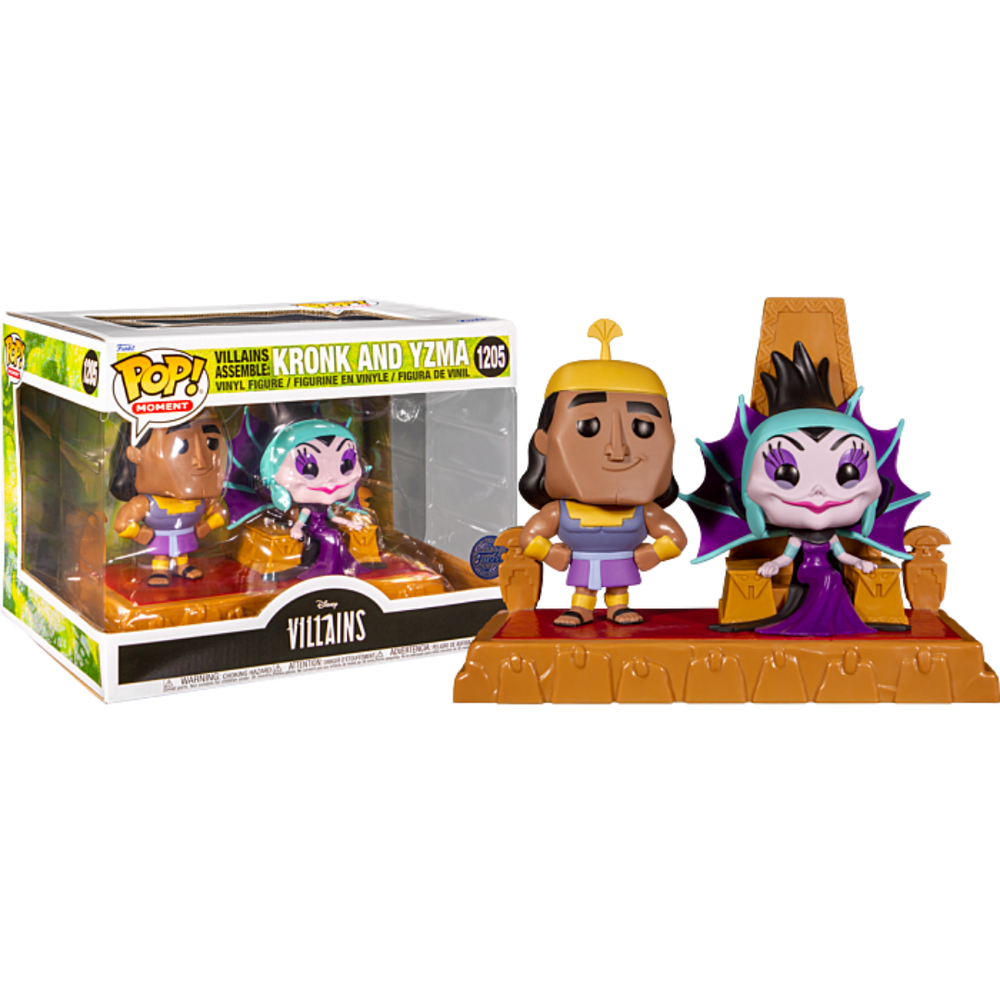 The Emperor's New Groove - Yzma & Kronk Disney Villains Assemble Deluxe Diorama Pop! Vinyl Figure