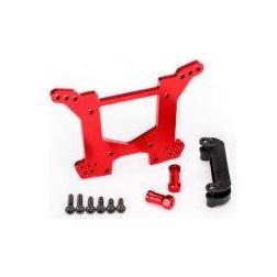 Traxxas Red Aluminum Rear Shock Tower 6738r