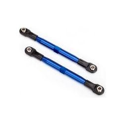 TRAXXAS TOE LINKS (TUBES BLUE-ANODIZED, 7075-T6 ALUMINUM)