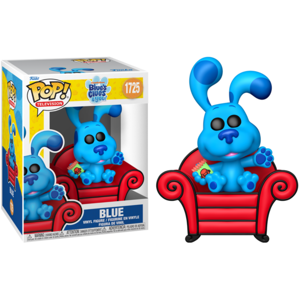 Blue's Clues & You! - Blue with Couch Premium Pop! Vinyl Figure