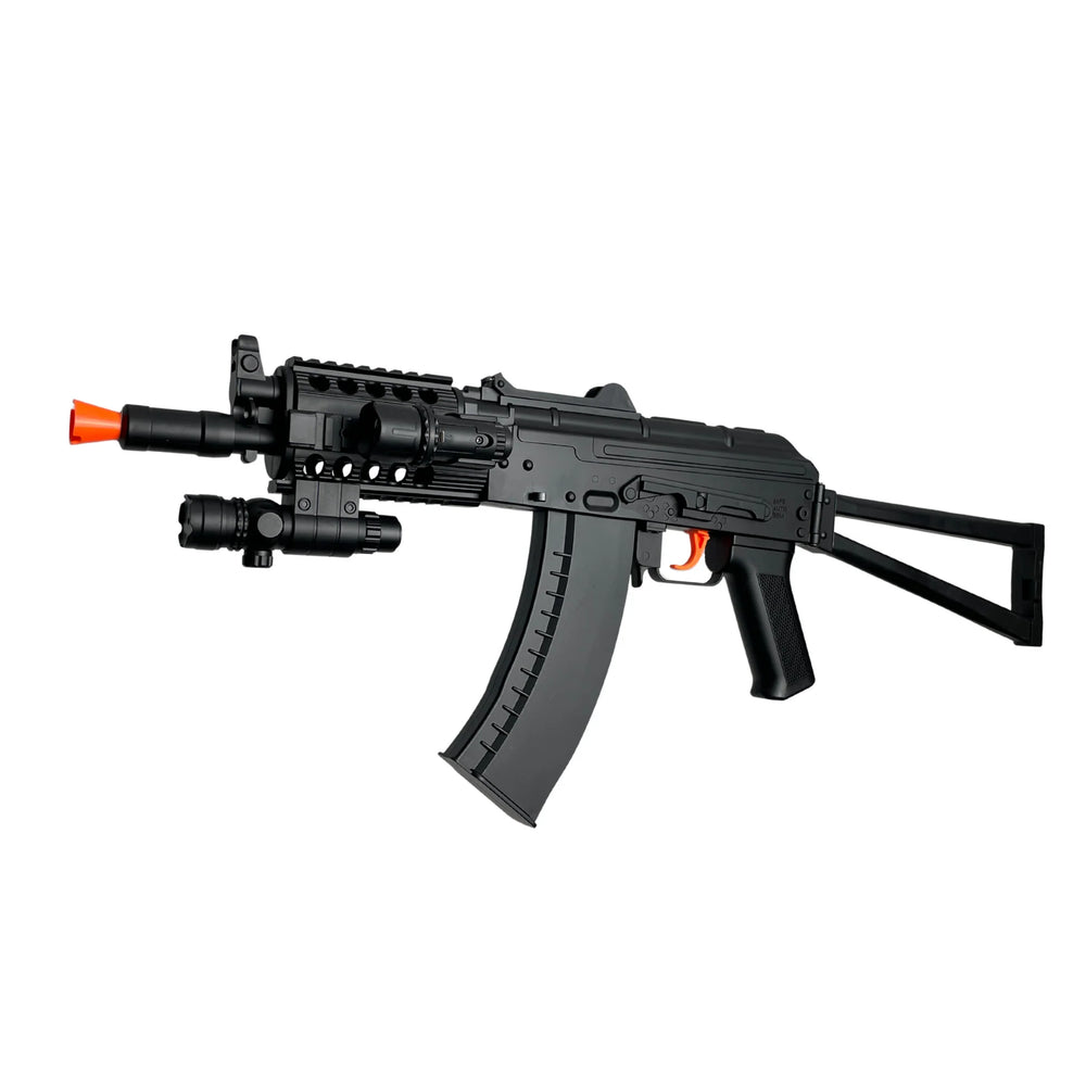 
                  
                    LeHui AK 74U Gel Blaster With Tactical Laser & Torch
                  
                