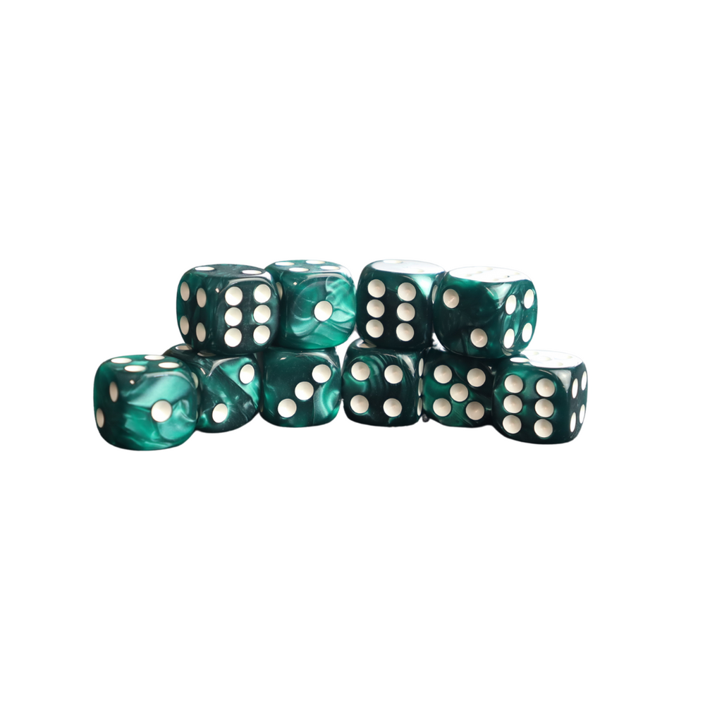 
                  
                    6 Sided Dice - 10 pcs set
                  
                